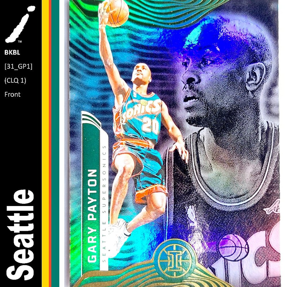 Seattle Supersonics (Gary Payton) - BKBL [31_GP1]